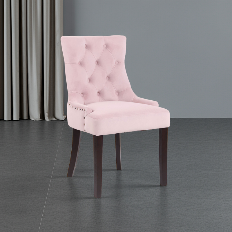 Esszimmerstuhl mit Samtbezug Eleganter Komfort in Verschiedenen Farben