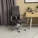 Modernster Bürostuhl aus Echtleder