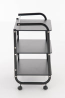Servierwagen Gerätewagen , schwarz - kleinigkeits.de