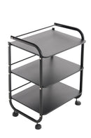 Servierwagen Gerätewagen , schwarz - kleinigkeits.de