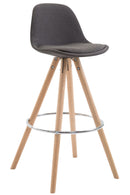 Barhocker Franklin Stoff Rund