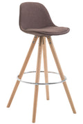 Barhocker Franklin Stoff Rund