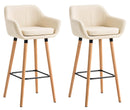 2er Set Barhocker Grant Kunstleder