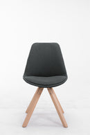 Esszimmerstuhl, Besucherstuhl, Stuhl  Stoff  natura (eiche) - kleinigkeits.de