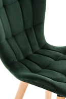 Esszimmerstuhl,Stuhl Polsterstuhl Samt - kleinigkeits.de