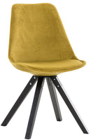 Stuhl Pegleg Samt Square