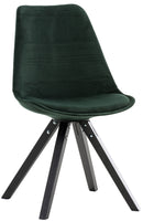 Stuhl Pegleg Samt Square