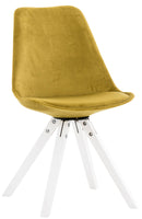 Stuhl Pegleg Samt Square