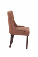 2er Set Esszimmerstuhl Polsterstuhl  Stoff antik - kleinigkeits.de