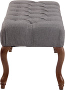 Sitzbank  Stoff Antik-hell 100 cm - kleinigkeits.de