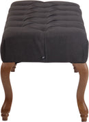 Sitzbank  Stoff Antik-hell 100 cm - kleinigkeits.de