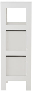 Regal Schubladenregal Standregal Aufbewahrungsregal  , weiß - kleinigkeits.de