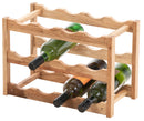 Weinständer Weinregal , walnuss - kleinigkeits.de