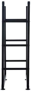 Kaminholzständer 25x80x80 , schwarz - kleinigkeits.de