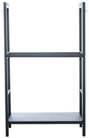 Kaminholzständer  60x100x30 cm , anthrazit - kleinigkeits.de