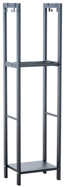 Kaminholzständer 40x150x30 cm , anthrazit - kleinigkeits.de