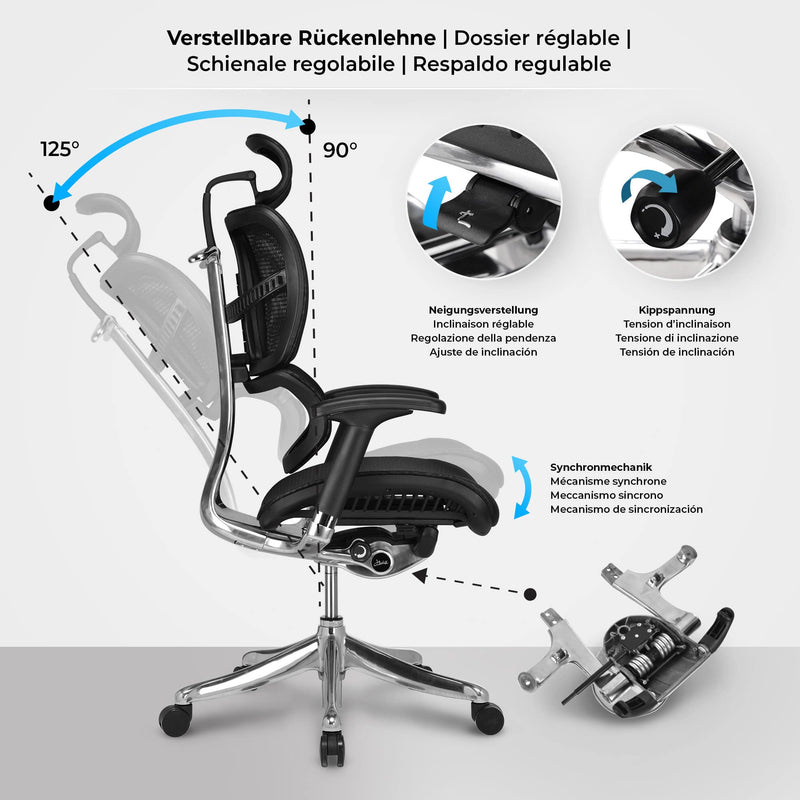 Bürostuhl  Ergonomic Schreibtischstuhl - kleinigkeits.de