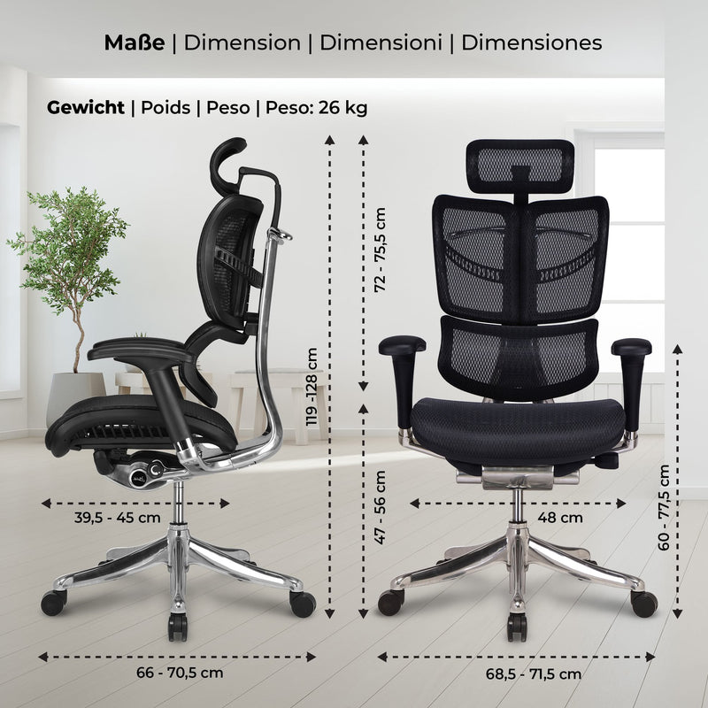 Bürostuhl  Ergonomic Schreibtischstuhl - kleinigkeits.de