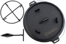 Topf Dutch Oven Set  , schwarz - kleinigkeits.de