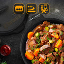 Topf Dutch Oven Set  , schwarz - kleinigkeits.de