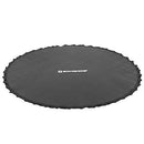 Replacement Trampoline Mat, 202 cm Dia. Jumping Mat, Fits 244 cm (8 ft) Round Trampolines, with 42 V-Rings for 13.5-14 cm Long Springs, Black STB8BK