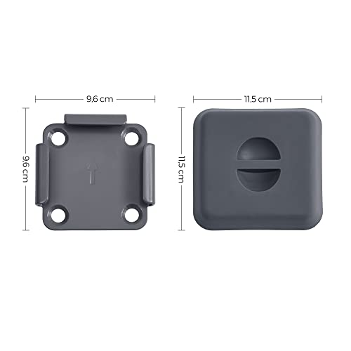 Blind Awning Metal Base Plate for the Support Post Metal Base Plate with Plastic Cap GSA004