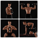 cast iron dumbbell dumbbell bars knurled with star collars dumbbells set of 2 20 kg SYL20T