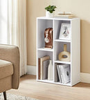 Bücherregal, Kinderbücherregal aus Holz mit 5 Fächern, bodenstehendes Aufbewahrungselement für Akten