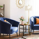 Nachttisch Set, Nachttisch, Industrielles 2er Set Nachttische, mit verstellbaren Mesh Einlegeböden, Wohnzimmer, Schlafzimmer, Flur, Büro, Stall, Rustikal Braun und Schwarz LET24X