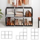 6-Würfel-Bücherregal, DIY-Würfel-Aufbewahrungsregal, Treppenhaus-Organizer