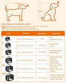 FEANDREA Dog Carrier, Folding Fabric Pet Carrier, 70 x 52 x 52 cm, Grey