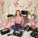 Zippered Portable Watch Storage Box Case for 8 Watches JWB50B