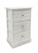 Kommode Mit Schubladen Weiß Antik - Schrank Beistellschran